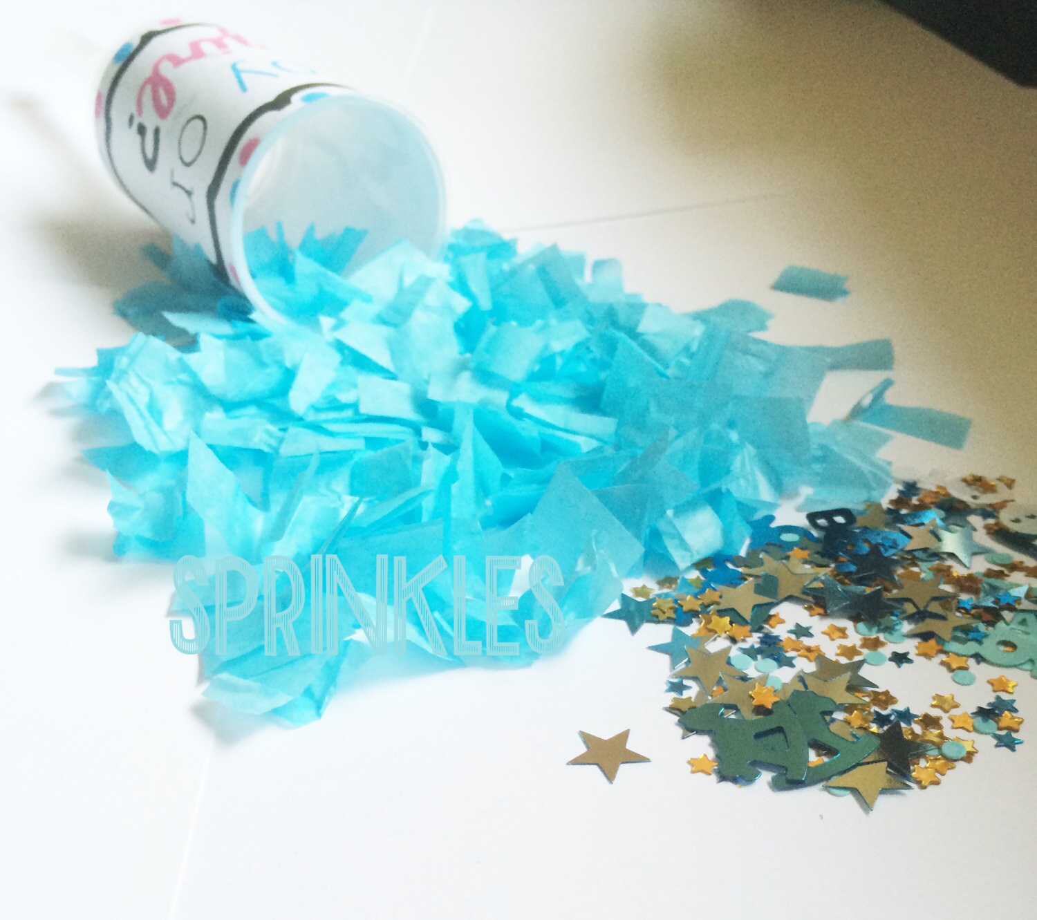 Gender Reveal Confetti Poppers Confetti Shooters Confetti