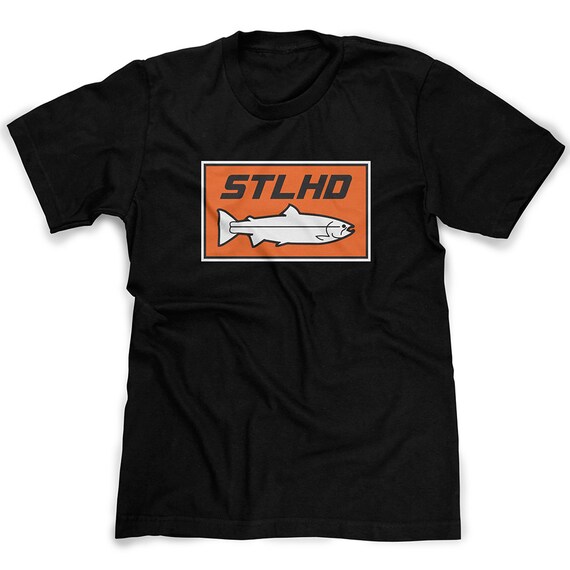 STLHD Fly Fishing Tee Shirt By H&H Outfitters by HandHOutfitters