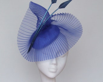Royal Blue Fascinator Royal Ascot Hat