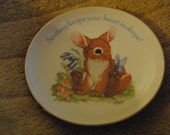 SMILING Keeps Your Heart In Shape 6# COLLECTOR Plate 1985 "Lasting Memory