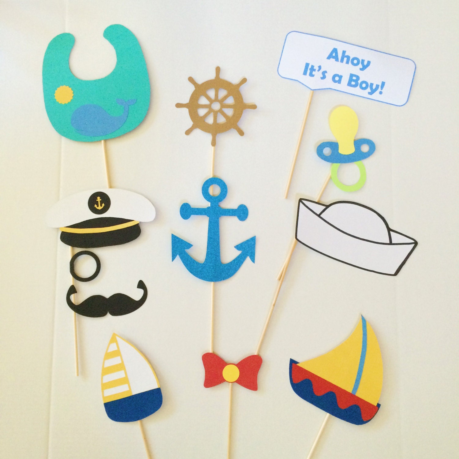 Nautical Themed Photo Booth Props Photo Props Sea