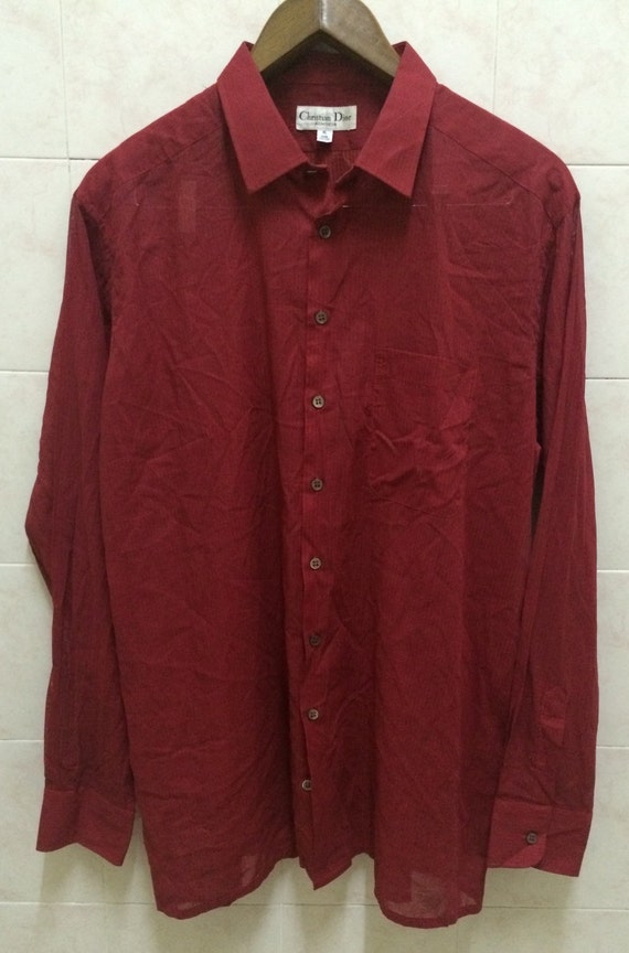 christian dior button down shirt