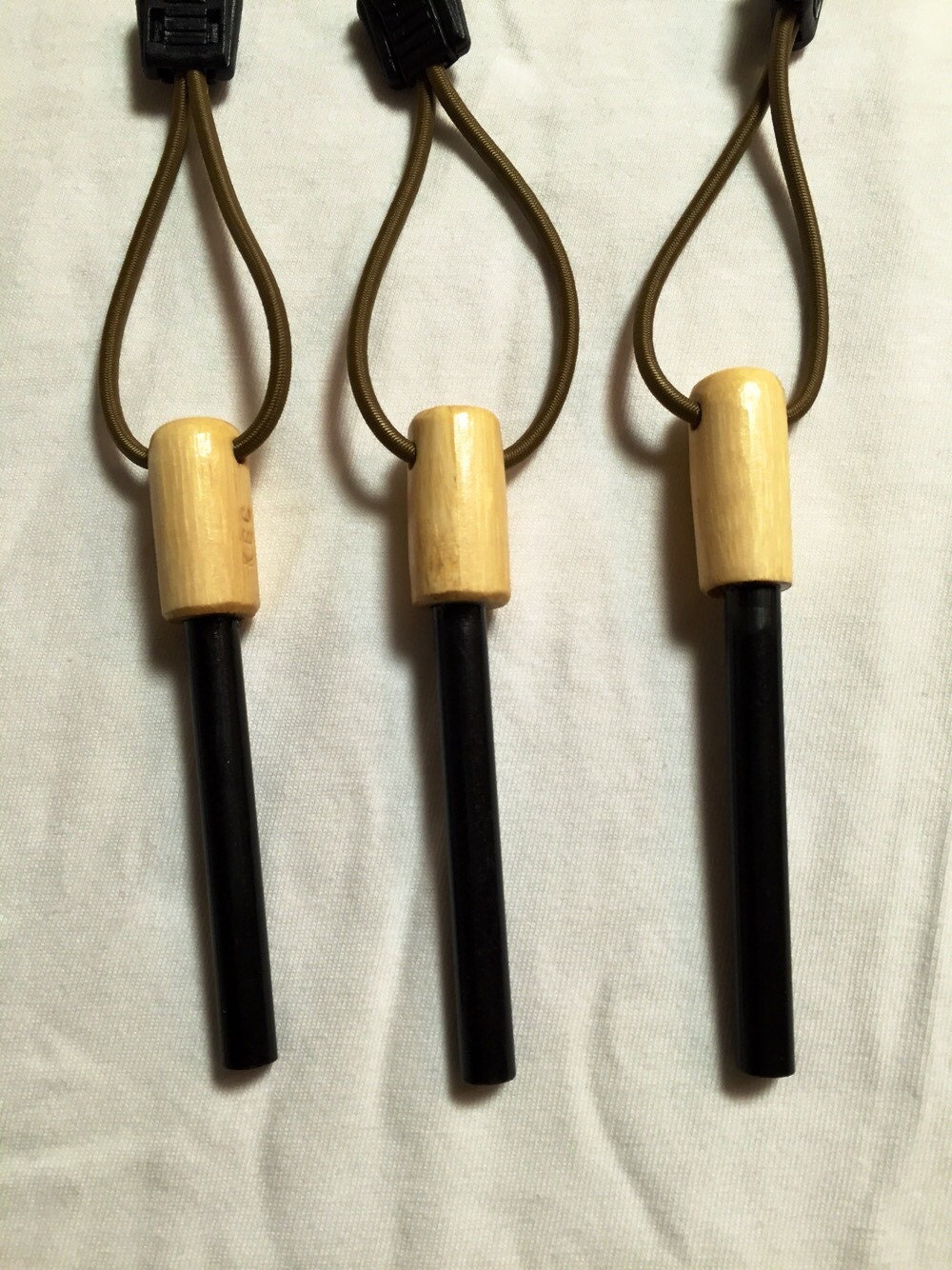 Ferro Rod Fire Starter With Custom Handle