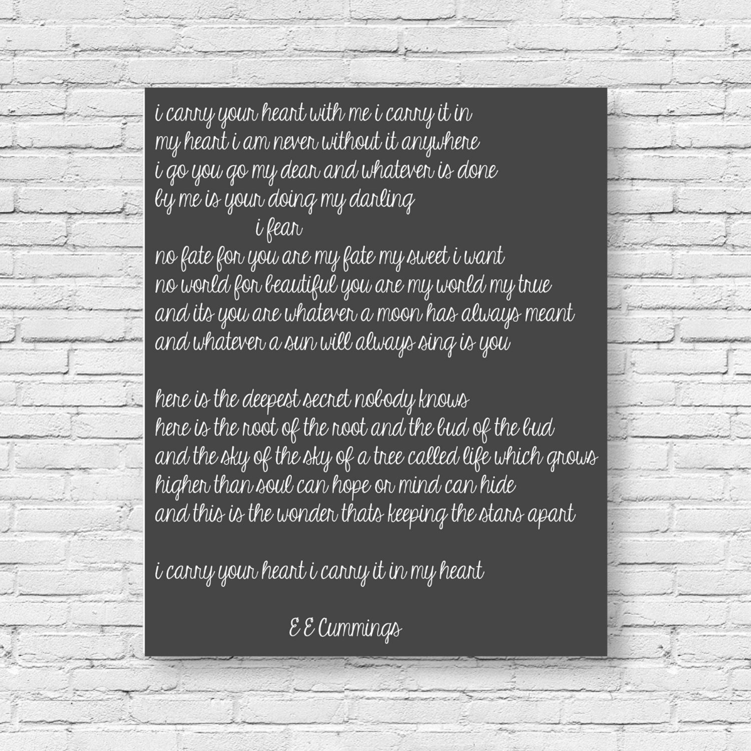 i carry your heart quote instant download by SoSweetPrintables