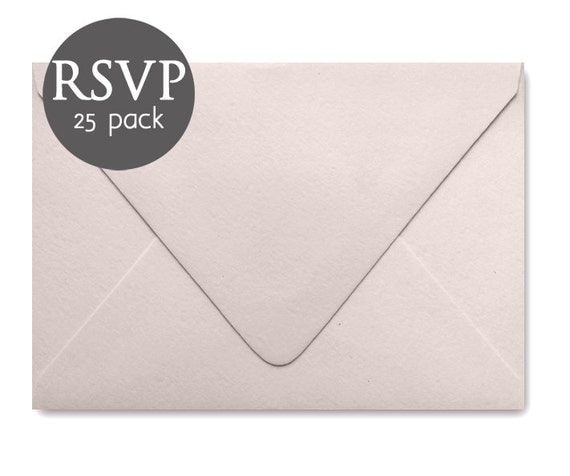 Pink Wedding RSVP Envelopes 25 Pack Pink Response Card