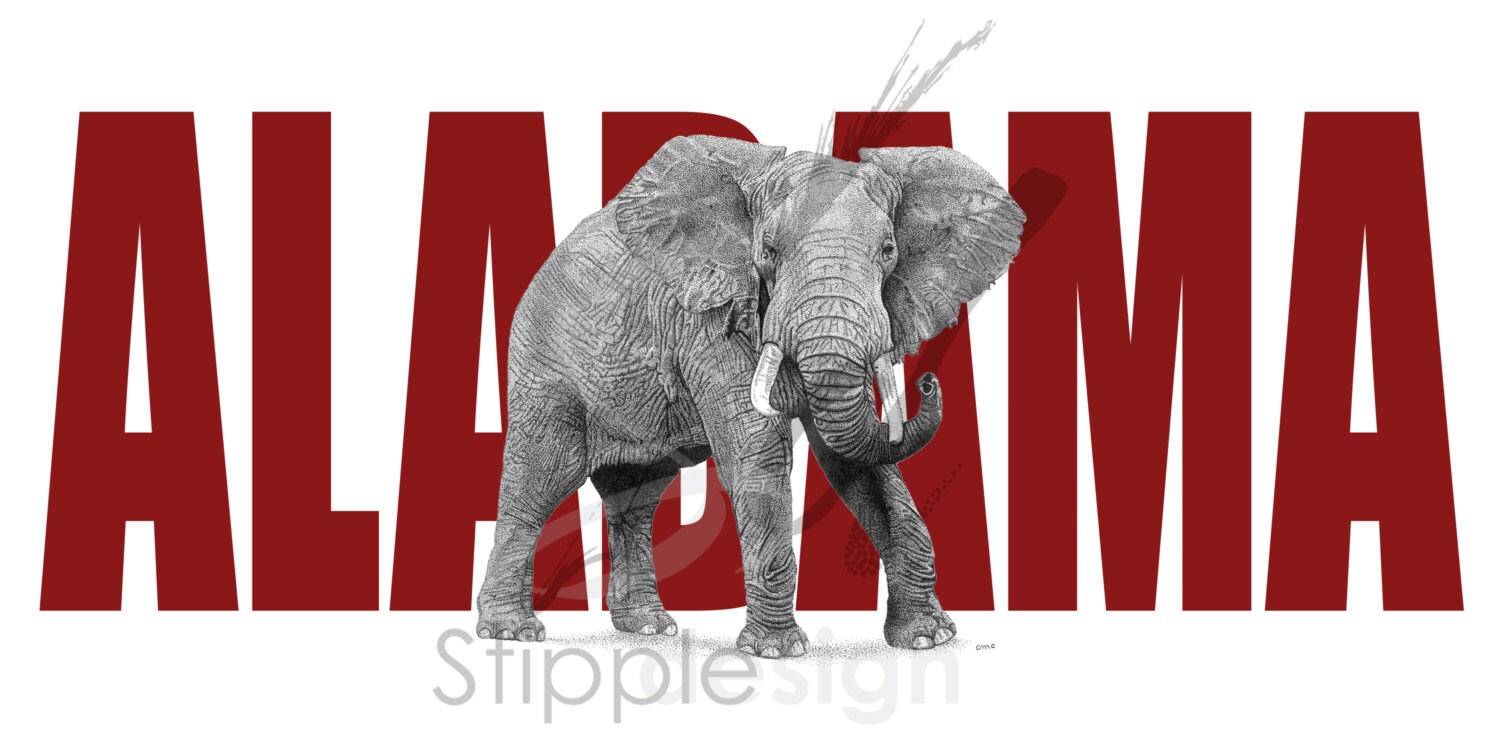 alabama elephant garden statue
