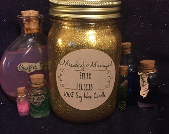 Felix Felicis 100% Soy Wax Candle