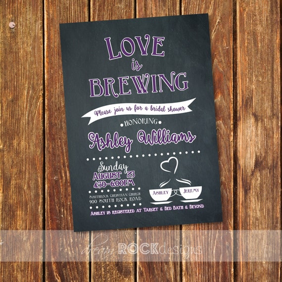 Love Is Brewing Invitations 6