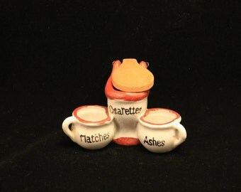 Vintage Toilet Ashtray Cigarette Pot Tobacco Smoker Gift Novelty Ashtray Humor Match Stick Holder Ashes