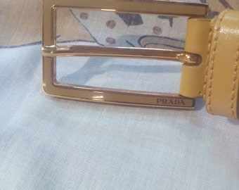 Prada belt belt leather.