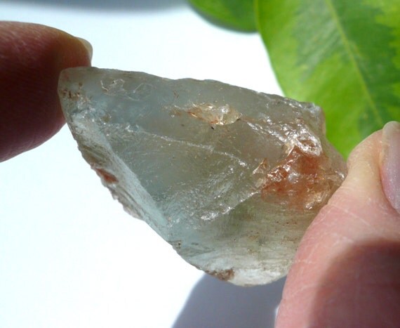 Raw Blue Topaz 38 g Natural Imperial Topaz by StonesAmulets