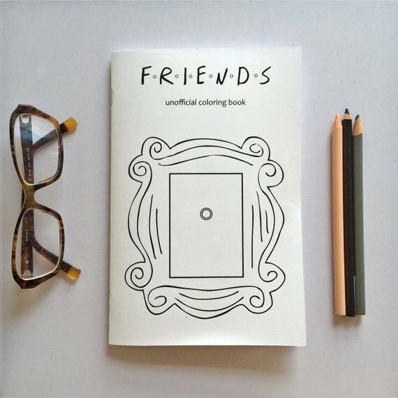 Friends Coloring Book 15 pages