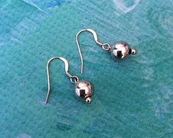 Items similar to Rose Gold Fill Earrings, Dangle Earrings, Drop