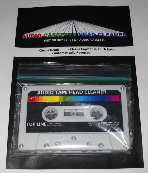 Top Line Cassette Player Head Cleaner 101 by MaineRecordSales