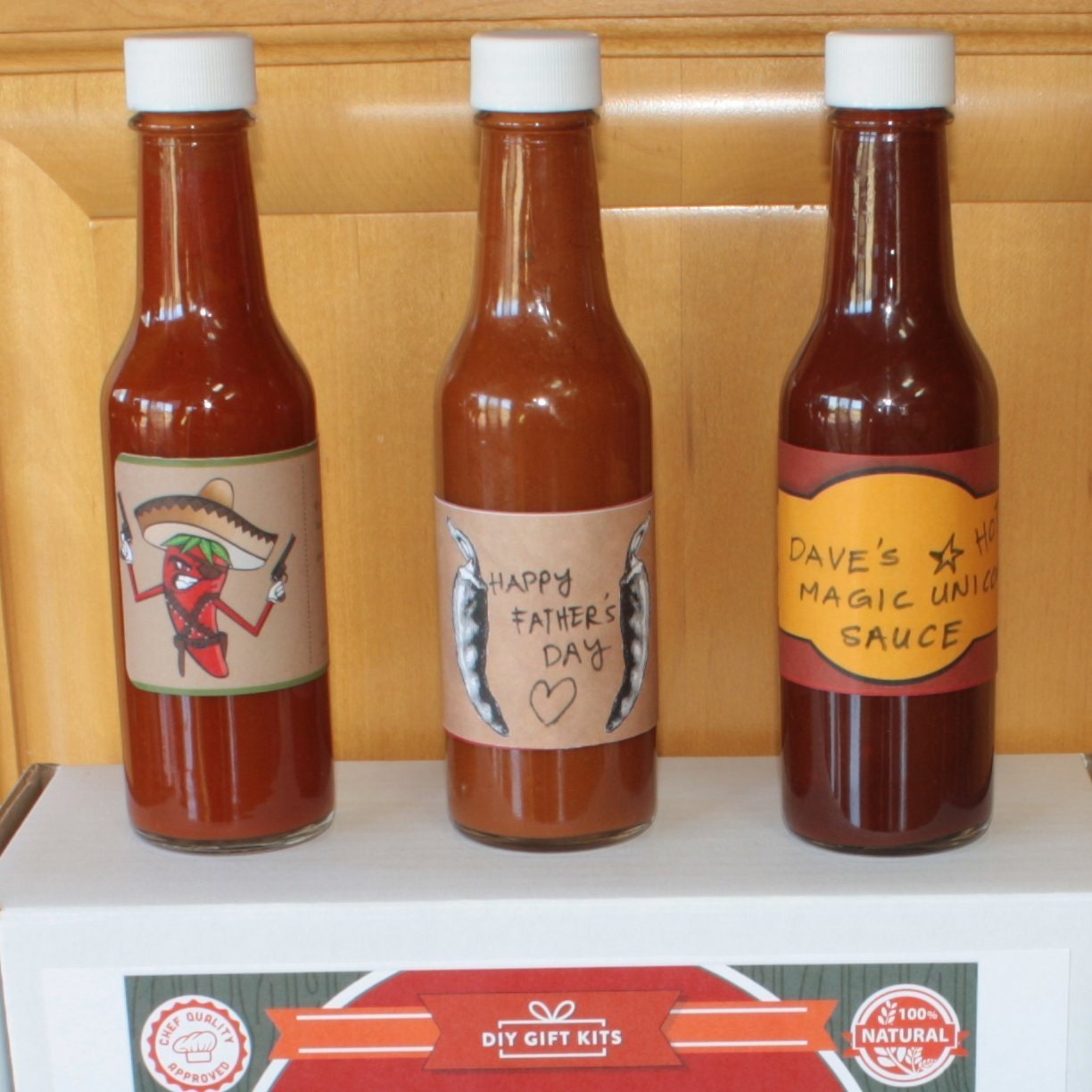 Make Your Own Hot Sauce Kit Makes 7 Bottles of DIY Hot Sauce