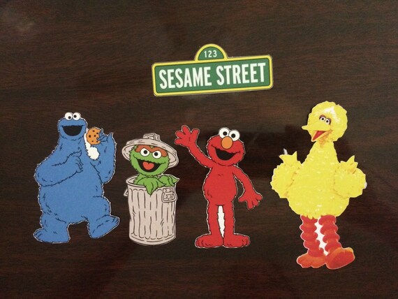 Sesame Street Cutouts Printable