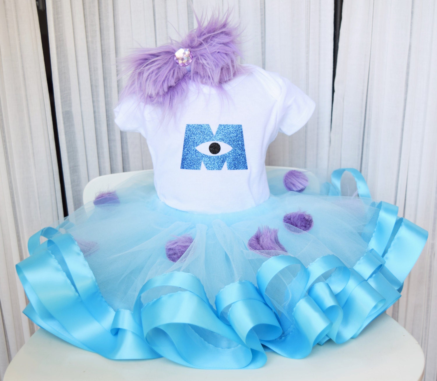 Monsters Inc Costume Monsters Tutu Sully Costume Blue