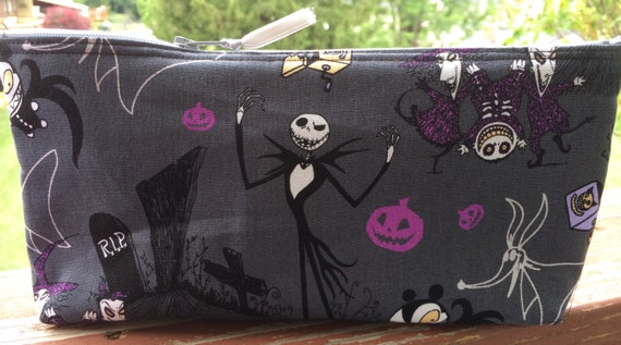 jack skellington makeup bag