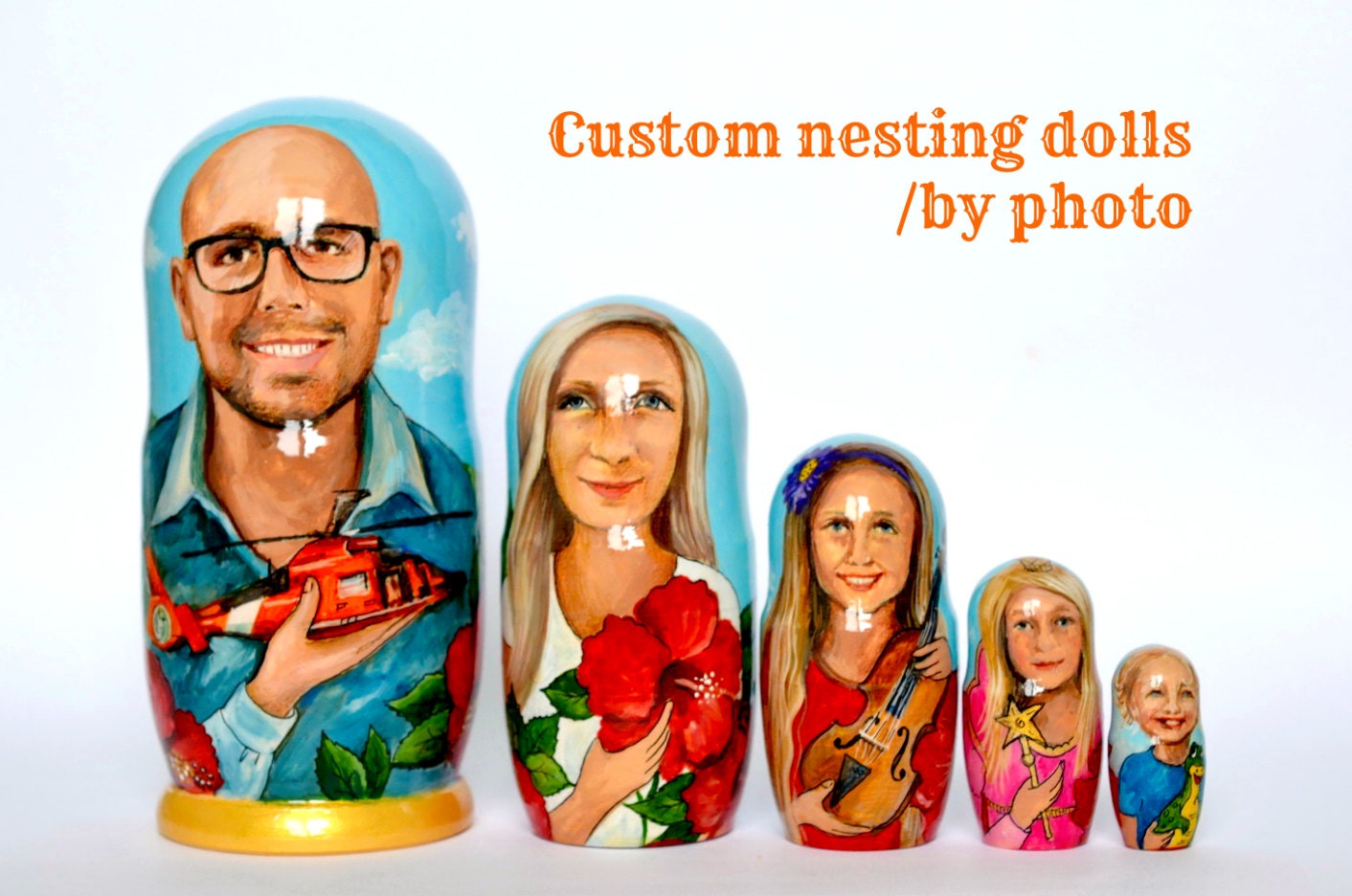 russian nesting dolls etsy