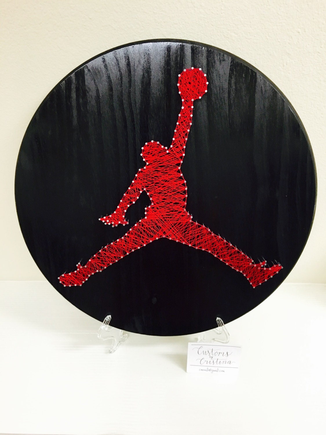 Air Jordan Nail String Art