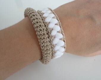 Crochet bracelet, crochet jewelry, women's crochet jewelry, women's jewelry, women's gift, moderne bracelets, women wmas gift, bracelets