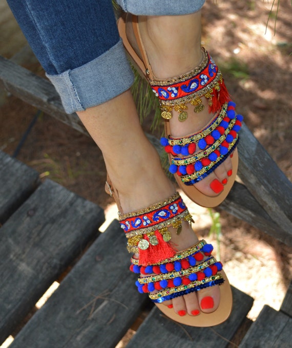 Handmade Showcase: Summer Sandals - Craftaholique