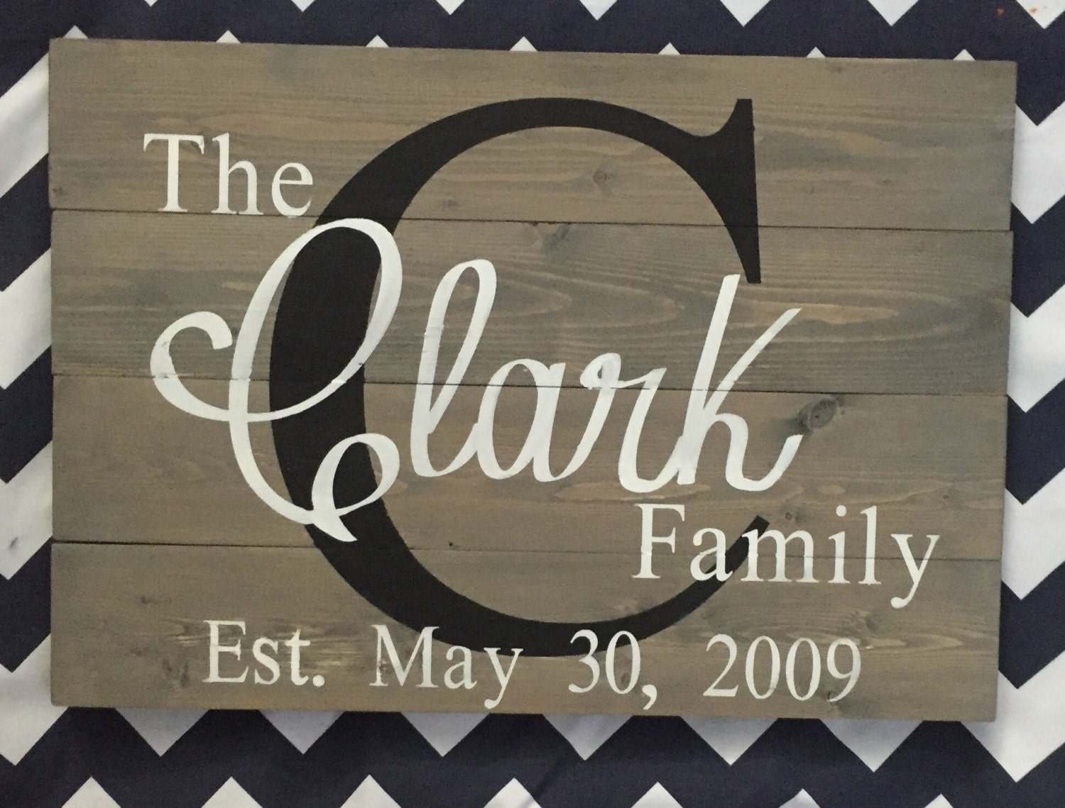 Last name wood sign custom wood sign wood last name sign