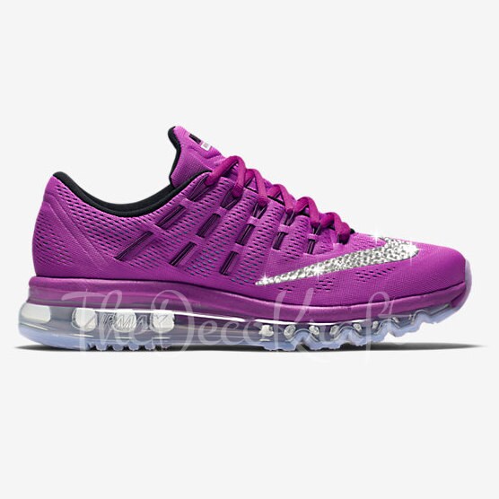 Custom Bling Womens Nike Air Max 2016 Swarovski Crystal Bling