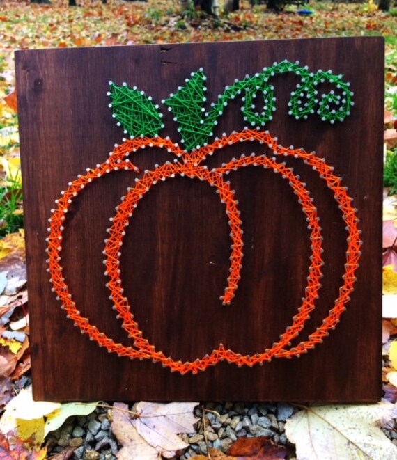 Pumpkin String Art READY TO SHIP