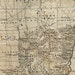 Map Of Ohio OH including county line 1820. Vintage