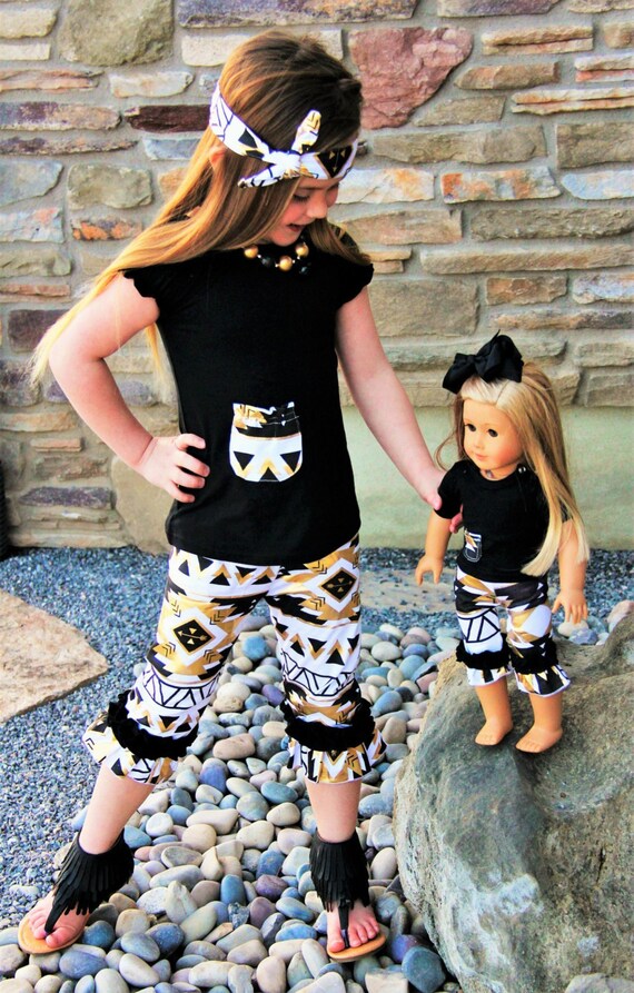 Girls Matching Clothing Sets Best Friend by aLittleLaDiesCouture