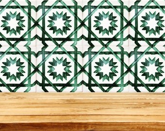 Indian tile decal | Etsy Indian tile decal | Etsy
