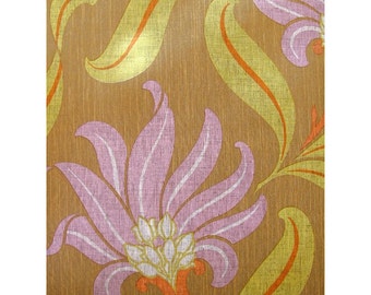 Vintage Wallpaper by the Metre 70s Retro Wallpaper - retro Vintage 70s behang