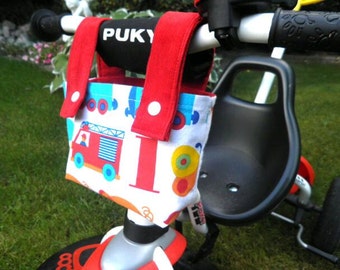 Bike Handlebar bag pattern for a bike or tricycle / INSTANT DOWNLOAD