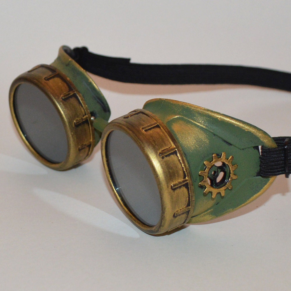 Steampunk Goggles Green Steampunk Goggles Victorian Goggles   Il Fullxfull.1020130937 Edra 