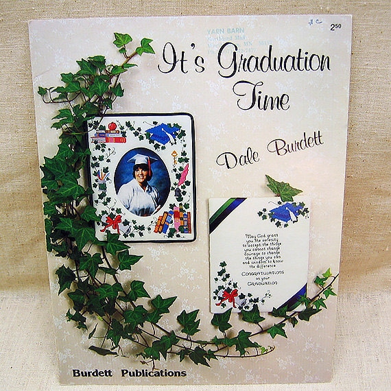 Cross Stitch Pattern It's Graduation by AllThumbsSewing on Etsy