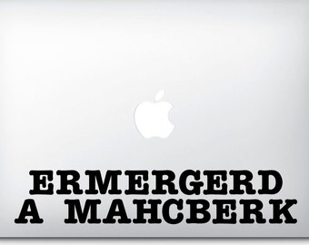 Macbook Sticker - Macbook Pro Decals - Macbook Air Stickers - Funny Gifts - Gag Gifts for Women - Decals for Macbook Pro - Computer Decals