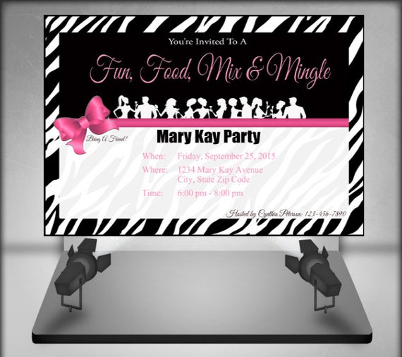 Mary Kay Invitation Cards 2