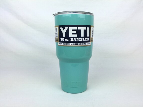 seafoam green yeti cup