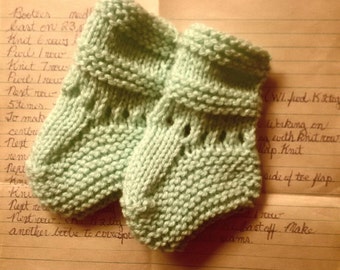 Old Fashioned Baby Booties Patterns 110