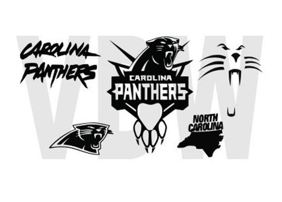 Carolina Panthers North Carolina Cutting Files by Vinyldecalsworld