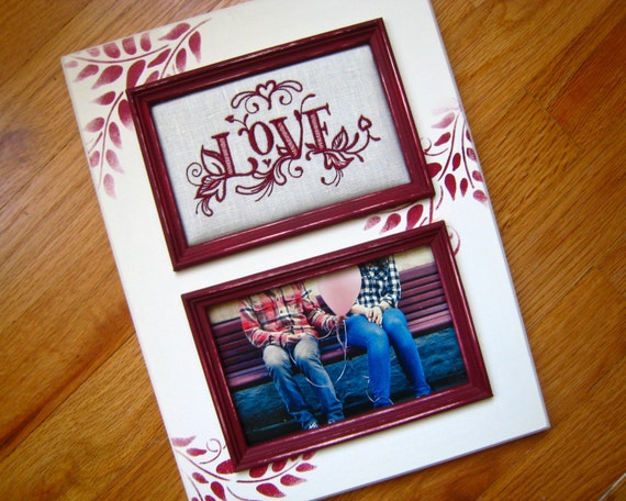 romantic photo frame gift for boyfriend