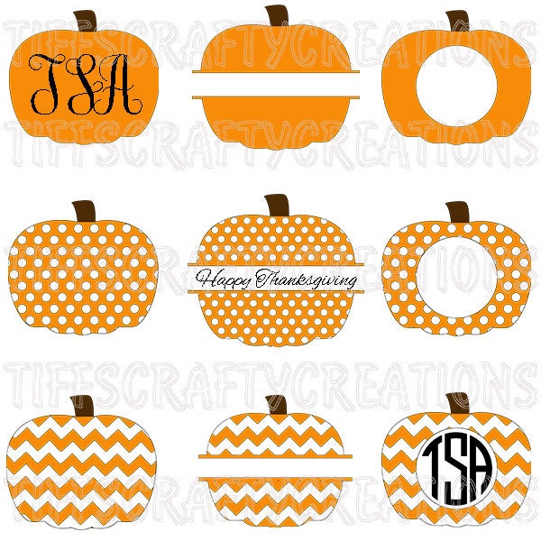 Download Pumpkin svg svg pumpkin monogram fall svg by TiffsCraftyCreations