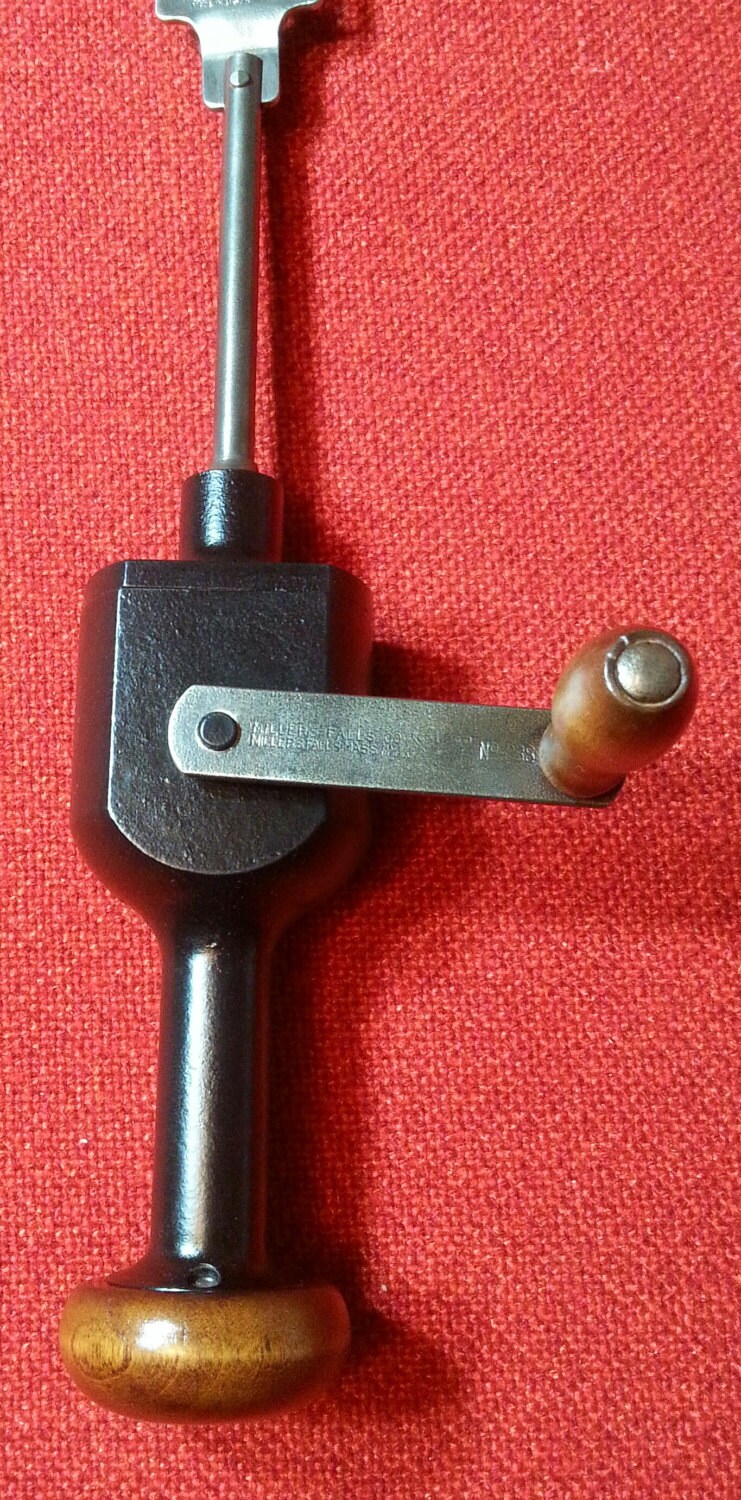 Vintage Millers Falls Valve Lapping Tool No. 238 from Bullmans on Etsy Studio