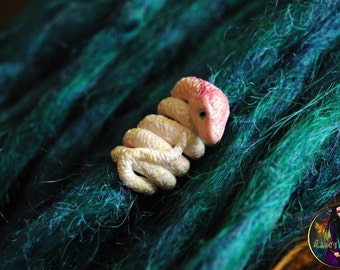 Beads for dreads snakes for dreadlocks wool synthetic dreads accessories