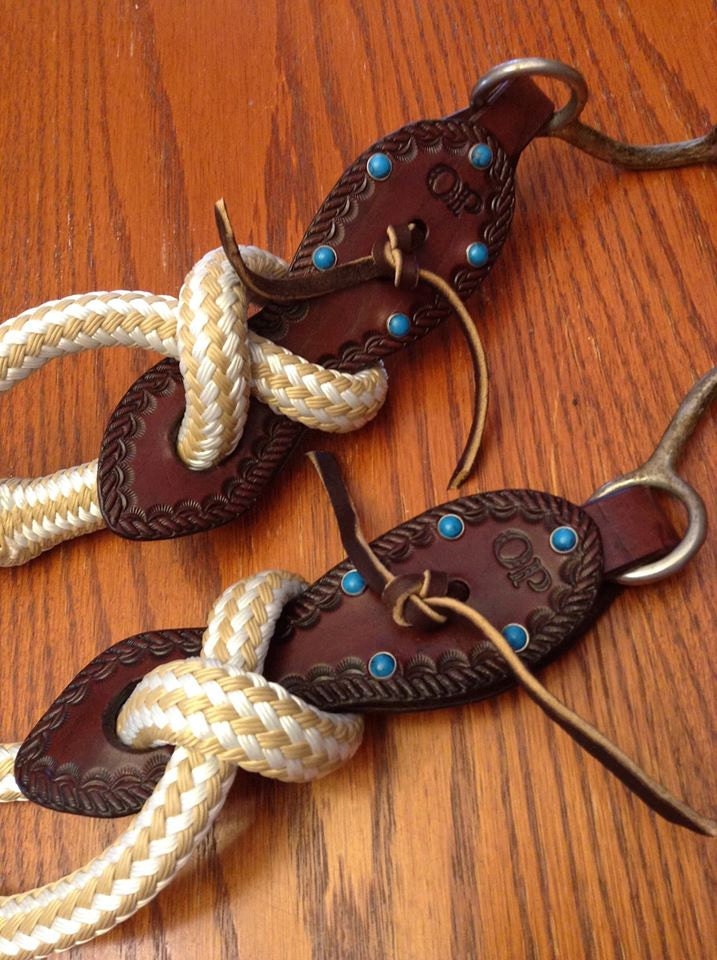 Custom and Personalized Leather Slobber Straps Custom to Fit