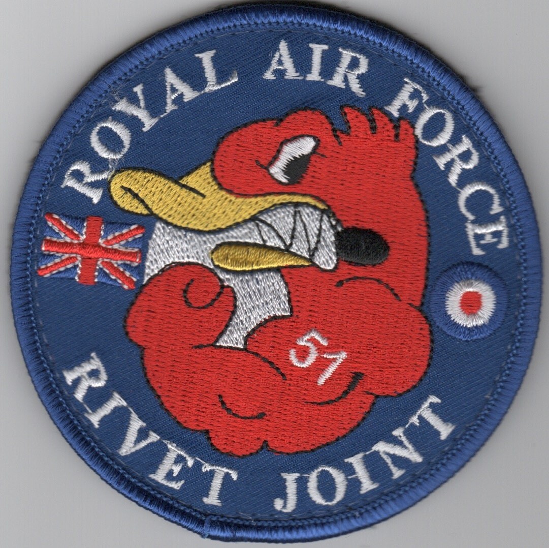 Royal Air Force Rivet Joint 51 Squadron Patch