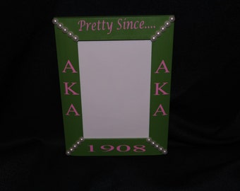 Alpha Kappa Alpha Pretty Since Picture Frame