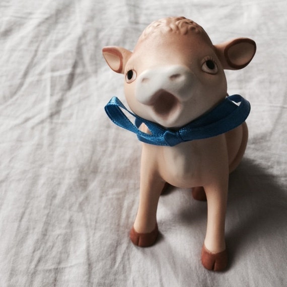Cow Figurine // Cow Kitchen Decor // Cow Decor // Cow Home