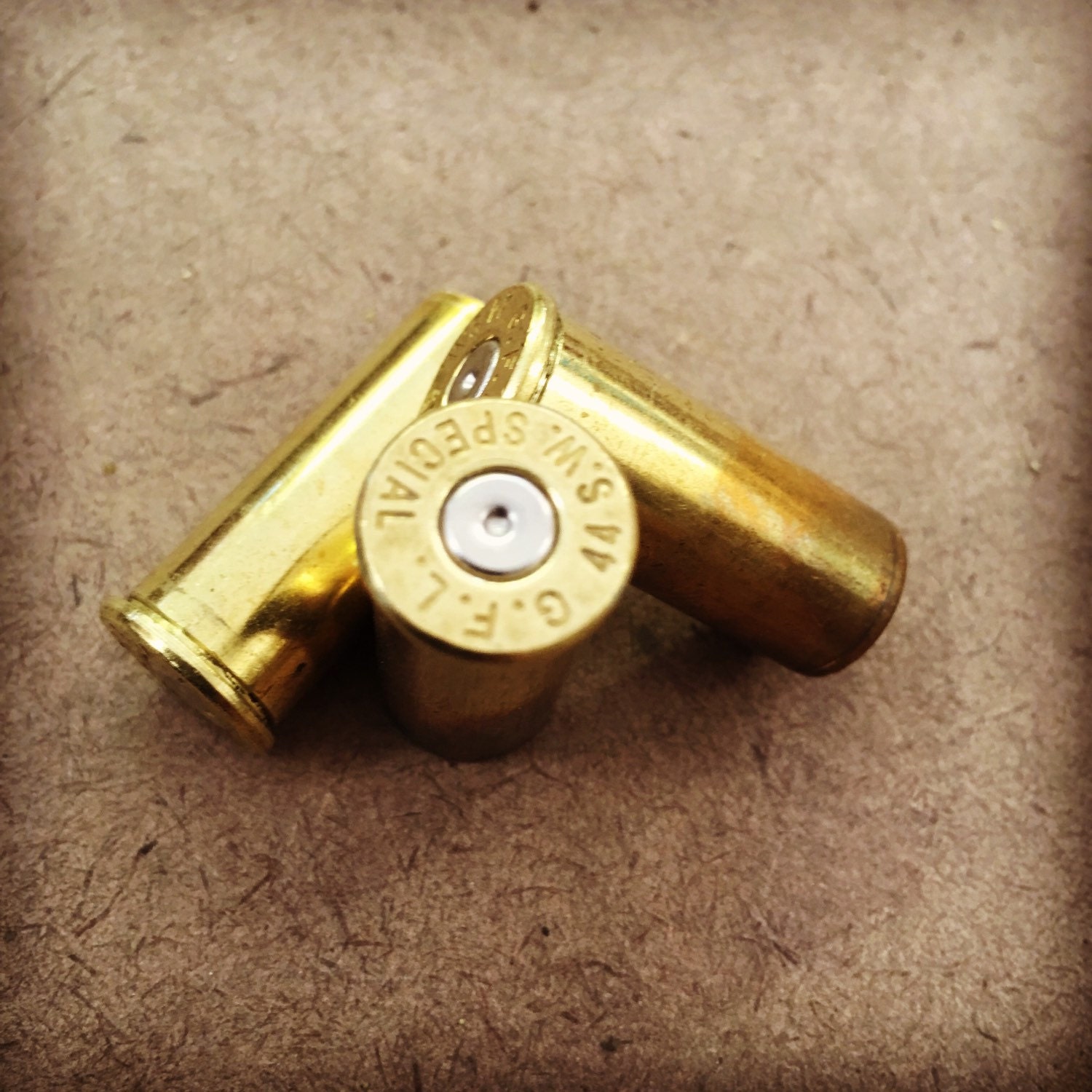 44 Special Recycled Brass Bullet Casings by LoneStarBrassTx